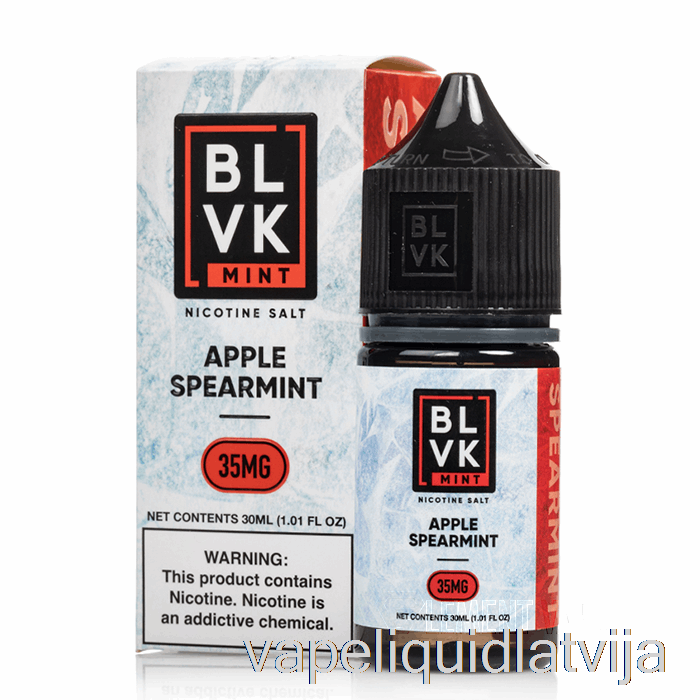 ābolu Piparmētra - Blvk Piparmētru Sāļi - 30ml 35mg Vape šķidrums